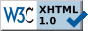 W3C compliance badge